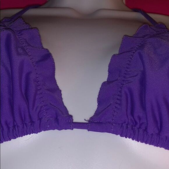 Triangle Bikini Top Purple - Picture 4 of 8